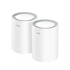 Cudy M3000 AX3000 2.5G Dual Band Wi-Fi 6 Mesh Router (2 Pack)